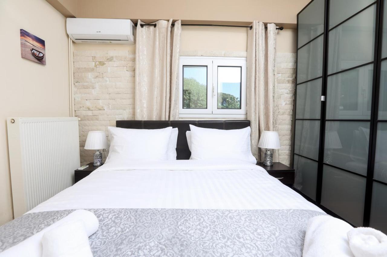 Luxury Apartments Christos Guviá Kültér fotó